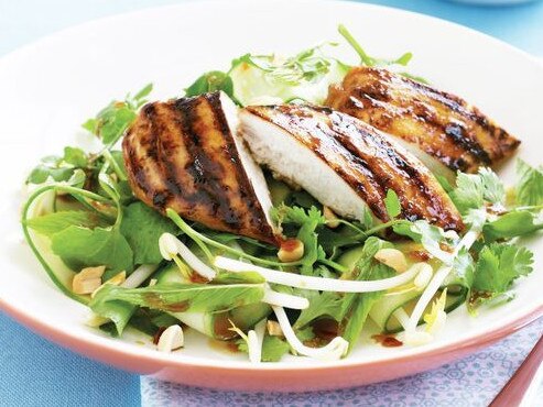 Asian watercress salad.