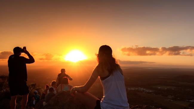 Gold Coast Instagrammer Jules Ingall travelled to the Sunshine Coast to check out some of the regions hidden gems. Picture of the Glass House Mounatins.