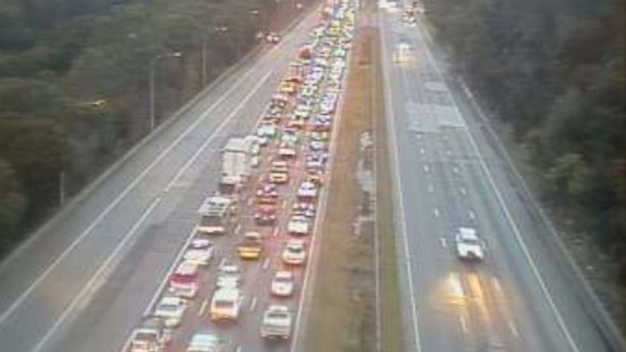 Delays on Sydeny's M1 Pacific motorway. Source: www.livetraffic.com
