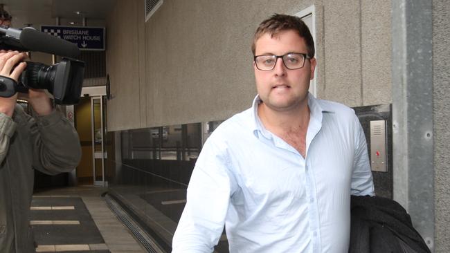 Matthew Geoffrey Rixon after appearing in court.