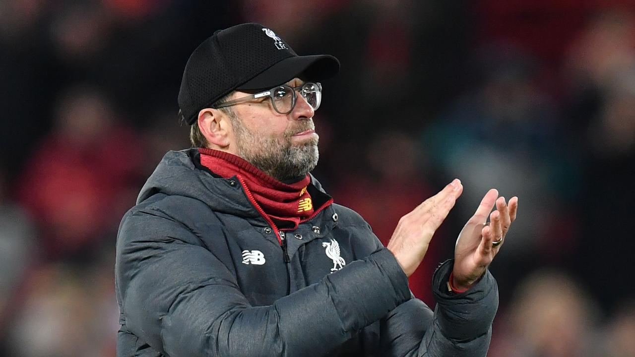 Liverpool's German manager Jurgen Klopp has delivered a stirring rallying cry to football fans to stay optimistic in the current gloom.