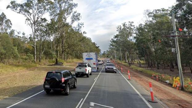 Brisbane Valley Highway in Fernvale. Picture: Google Maps