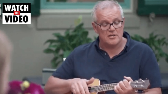 Scott Morrison plays the ukulele on upcoming 60 Minutes interview