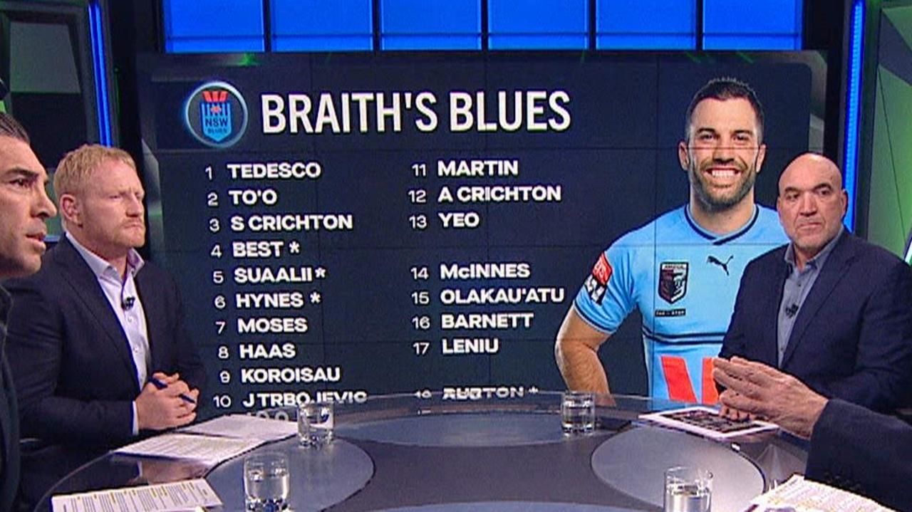 Braith Anasta picks his NSW team.