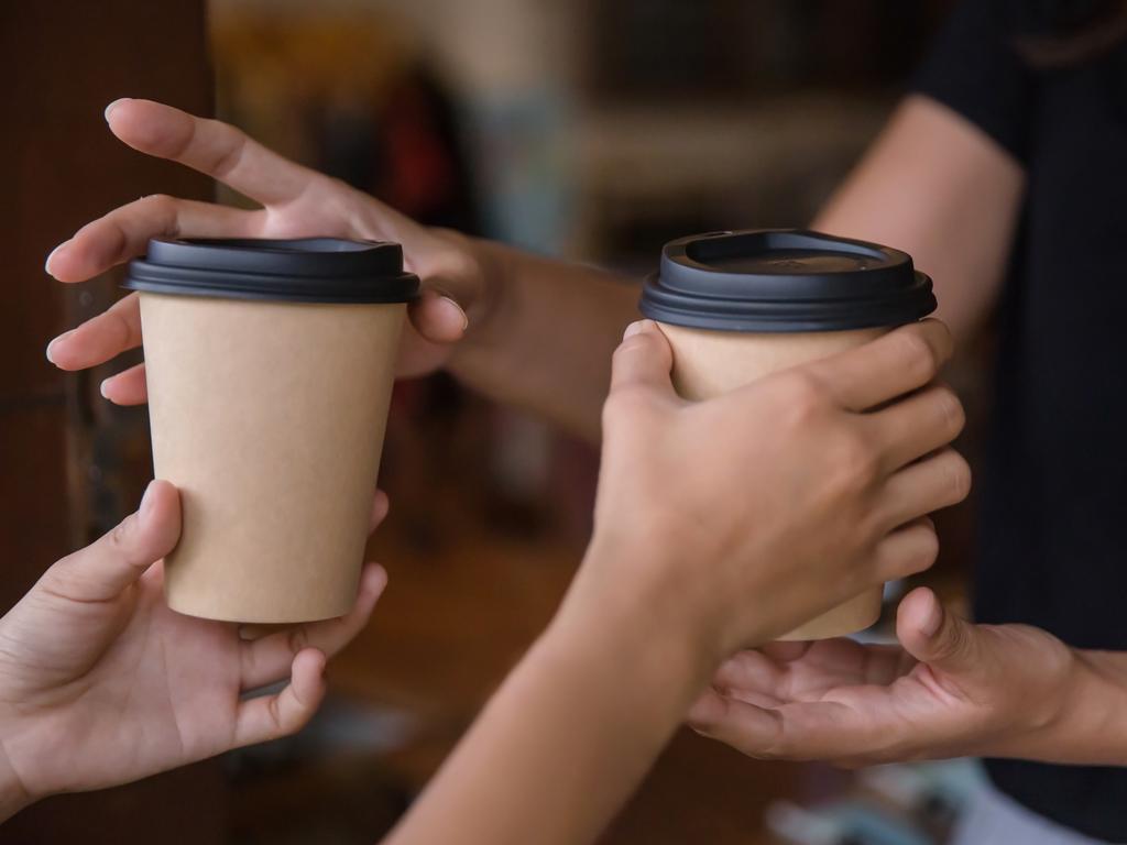 An increasing number of Aussies are ditching their pre-work takeaway coffee. Picture: iStock