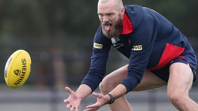 Max Gawn delivers huge KFC SuperCoach scores — at a big price. Picture: Michael Klein