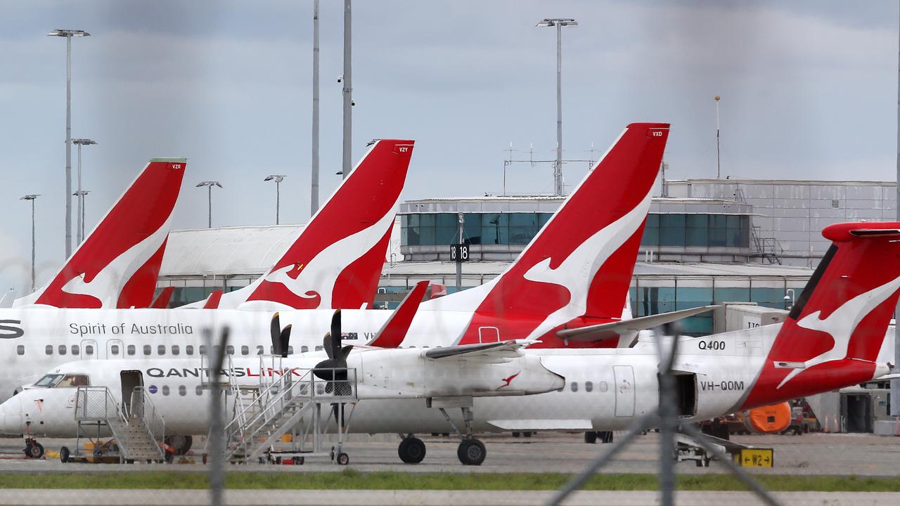 Qantas is year again in a reputational rut. Picture: NCA NewsWire/Jono Searle