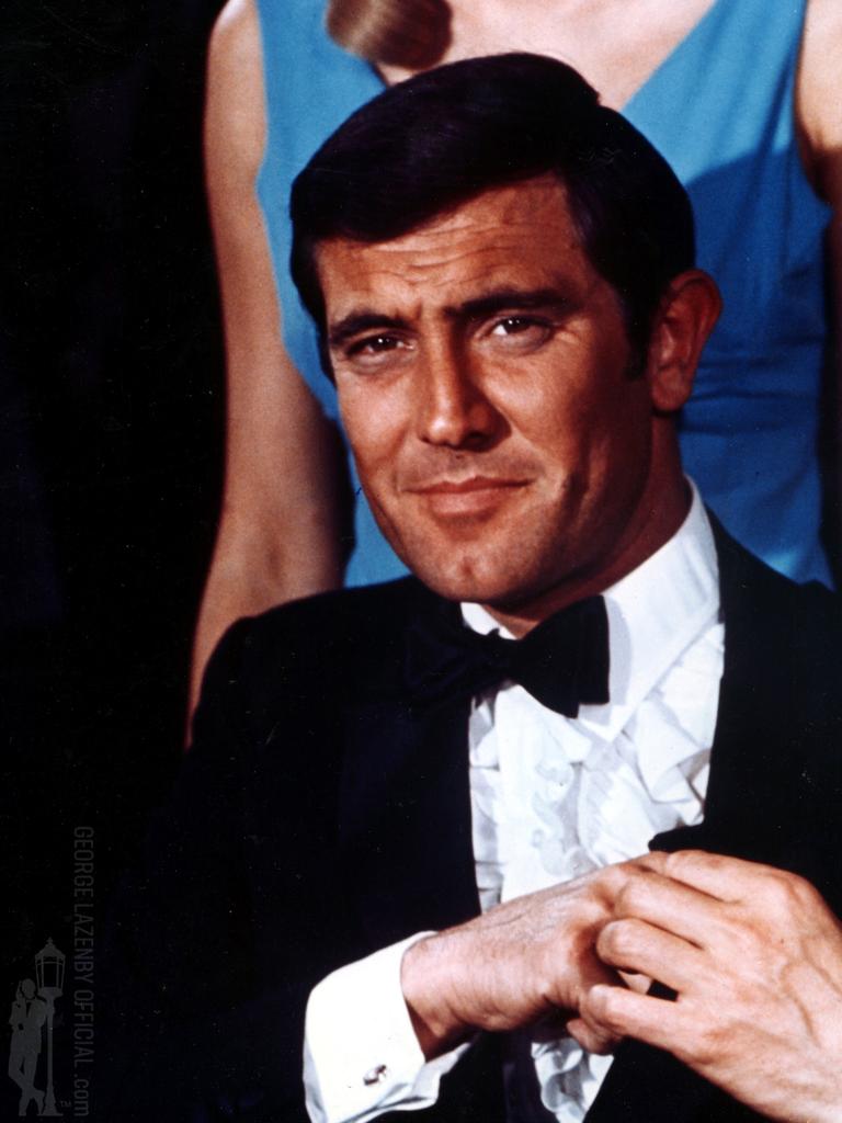 ... and as James Bond 007 in On Her Majesty's Secret Service.