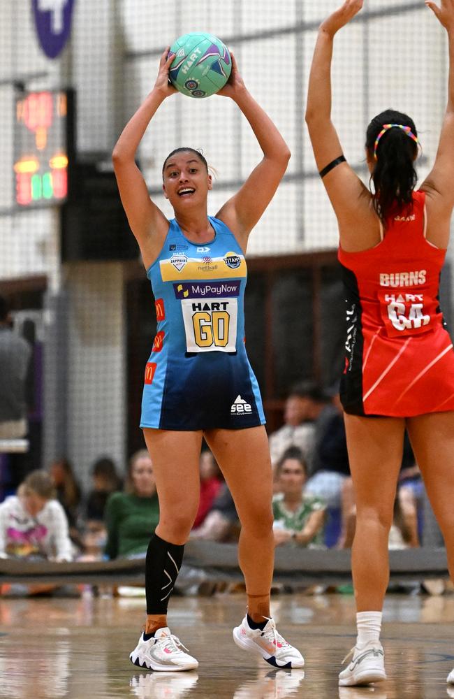 Gold Coast Titans Netball. Pic Credit: Gold Coast Titans. Pictured: Bryah Gafa