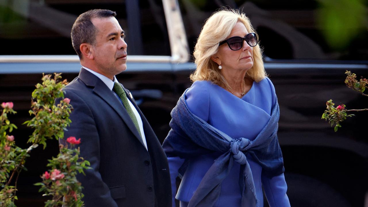 Jill Biden and Anthony Bernal. Picture: Kevin Dietsch/Getty Images via AFP