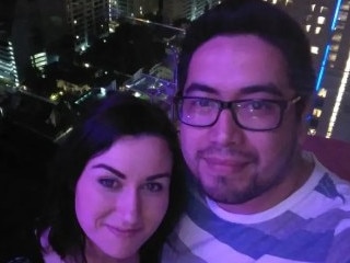 Willaston mum Kristen Dowdell, 39, with her partner Jessed  (Not sure of his last name) .Kristen tragically died in hospital this month after she was involved in a crash with a truck on Horrocks Highway in  Templers on April 23.
