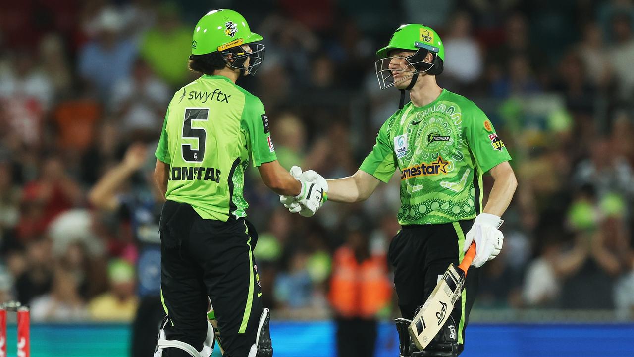 Sam Konstas (left) now gets his chance, while Cam Bancroft (right) has been left in the wilderness. (Photo by Mark Metcalfe/Getty Images)