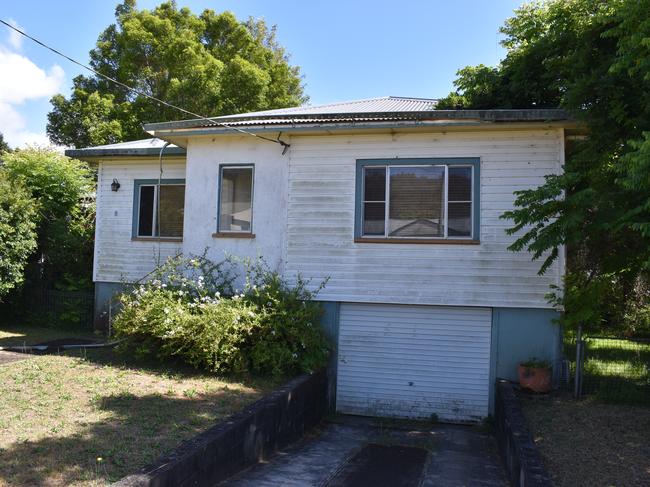 One of the houses set to go under auction at Wade St.