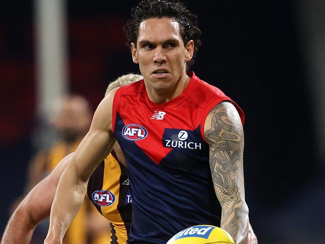 Bennell played five games for Melbourne in 2020 before his big league career ended. Picture. Phil Hillyard.