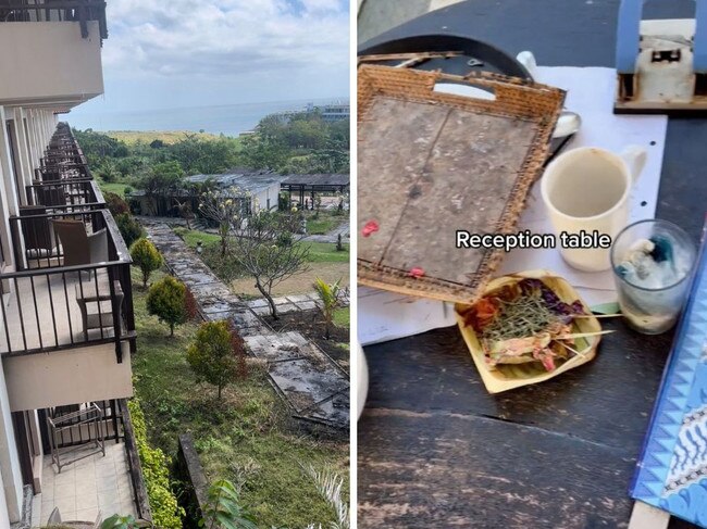 Gross discovery in abadoned Bali hotel