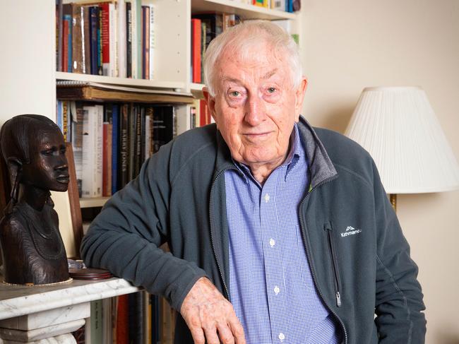 Professor Peter Doherty, pictured at home in Melbourne. Picture: Mark Stewart