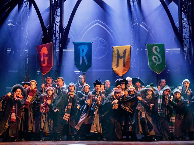 The Australian company of Harry Potter and the Cursed Child. Picture: Matt Murphy