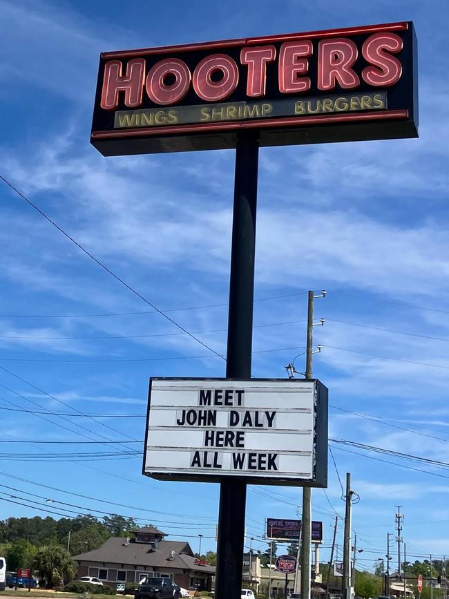 Hooters near Augusta National