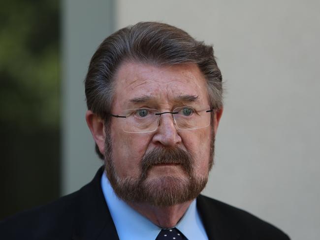 Senator Derryn Hinch says he “could die happy” if the register is established. Picture: Kym Smith