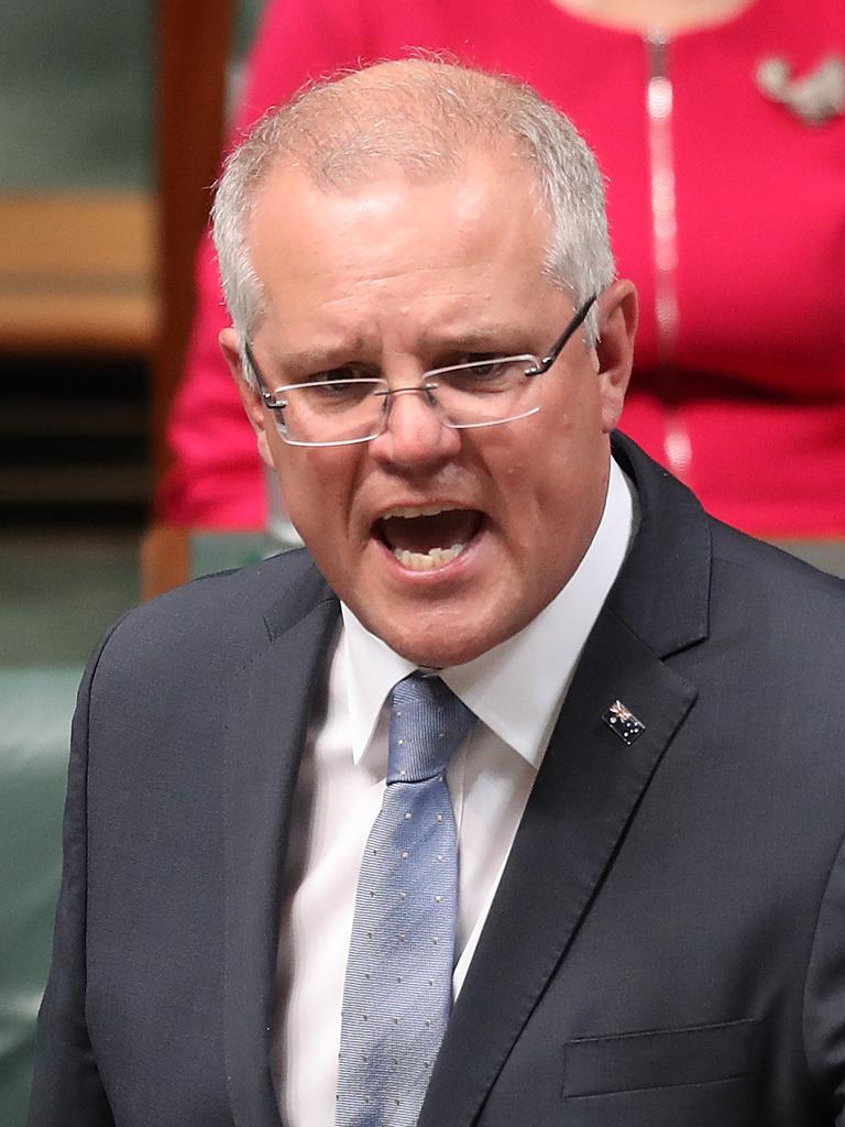 PM Scott Morrison. Picture: Kym Smith