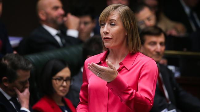 Minister for Transport Jo Haylen during Question Time in the Legislative Assembly at New South Wales Parliament House. Picture: by: NCA Newswire / Gaye Gerard