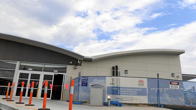 Ballina Byron Gateway Airport which is presently undergoing a $6.9 million upgrade but requires more investment to upgrade its runway. Picture: Marc Stapelberg