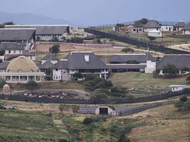 Mr Zuma’s luxury compound was dubbed ‘Zumaville’ for its sheer opulence. Picture: march Longari/AFP