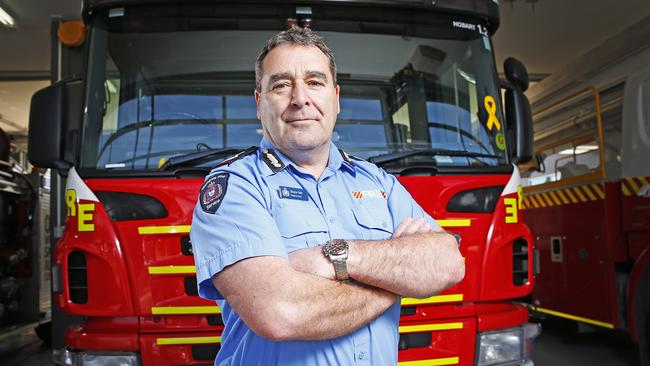 State Fire Controller Shane Batt. Picture: Zak Simmonds