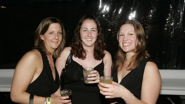 Nightclub goers enjoy a night-out at Gilligan's in 2008.