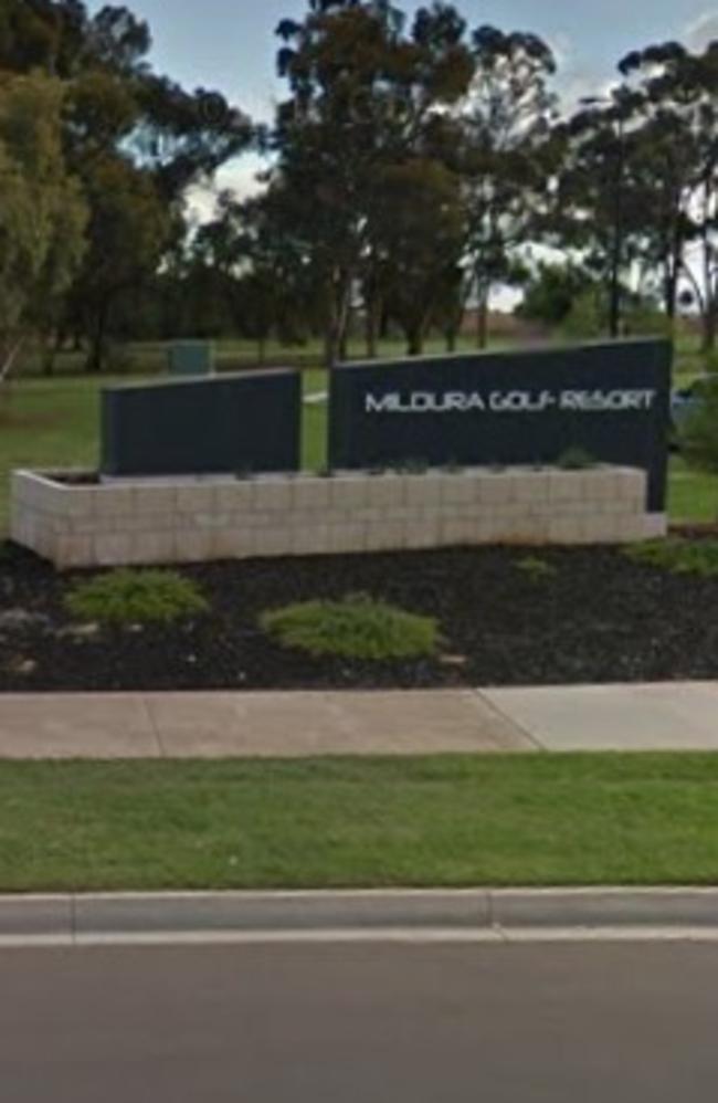 Police found drugs and ammo in Naaman’s Mildura Golf Resort hotel room. Picture: Google Maps