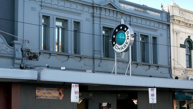 South Yarra nightclub Chasers on Chapel St.