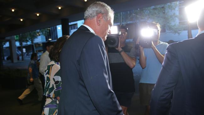 NAB Chairman Ken Henry after resigning in the wake of the banking royal commission. Picture: Britta Campion