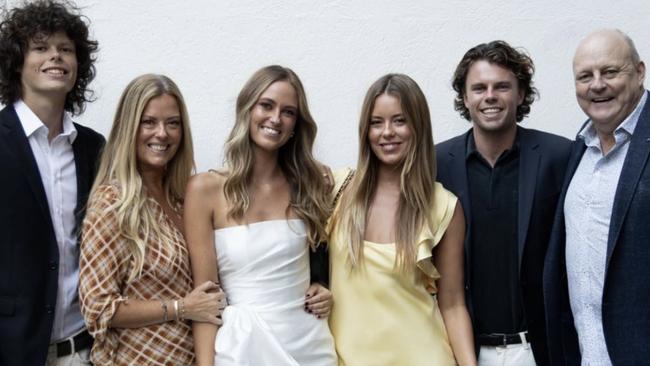 The Brownless family at Ruby's engagement