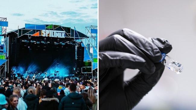 Canberra's pill testers were forced to turn away festival goers as demand for the service spilled over ahead of Spilt Milk festival. Picture: Supplied