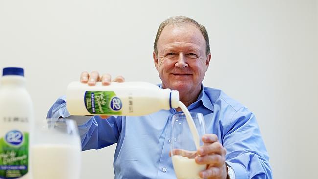 A2 Milk Company CEO Geoff Babidge.