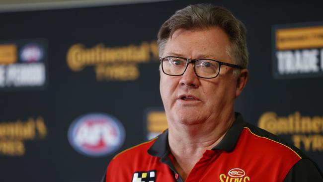 Suns list boss Craig Cameron relocated to the Gold Coast in 2022 to be more hands-on with the academy. Picture: Michael Klein