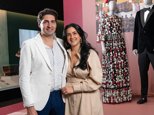 "I do " Exhibition launch.Christie Nicolaides and Stephen Sourris