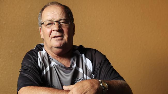 Raudonikis has just completed seven weeks of chemotherapy. Photo by Lachie Millard.