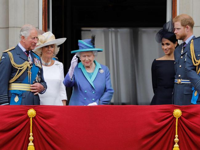 Prince Charles is reportedly freezing out Meghan and Harry during their visit to the UK after bombshell revelations in the Archetypes podcast. Picture: AFP