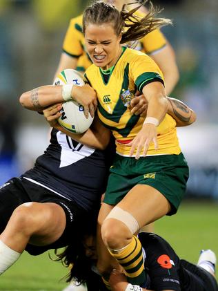 Jillaroos Isabelle Kelly, Zahara Temara score on debut, rugby league ...