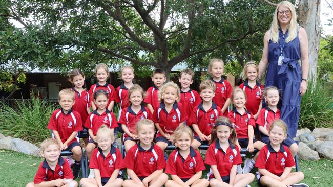 St Andrew's Anglican College 2023 class Prep SC.