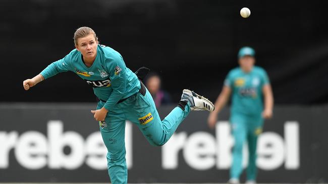 Jess Jonassen and the Brisbane Heat will return to Mackay after last year’s WBBL season was played entirely in Sydney. Picture: Quinn Rooney