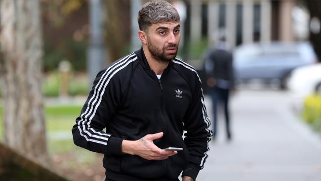 Abdul Abu-Mahmoud, uncle of stabbing victim Adam Abu-Mahmoud, has pleaded not guilty to orchestrating Brayden Dillon’s murder. Picture: Craig Greenhill