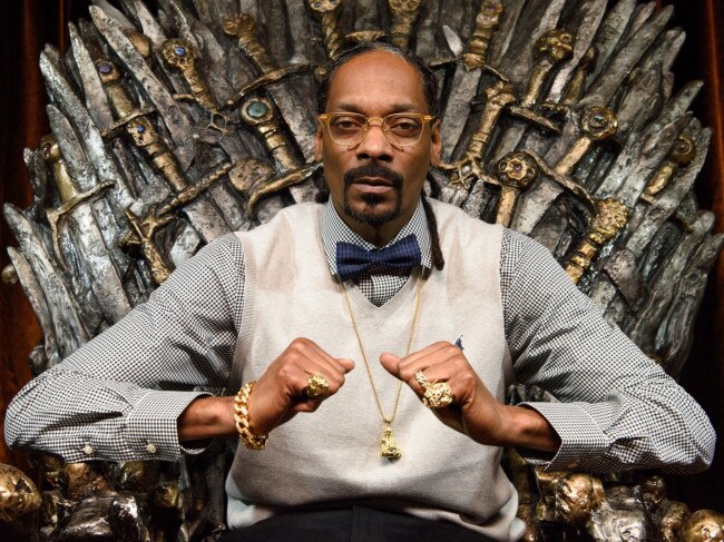 Rapper Snoop Dogg honored in politically charged BET awards