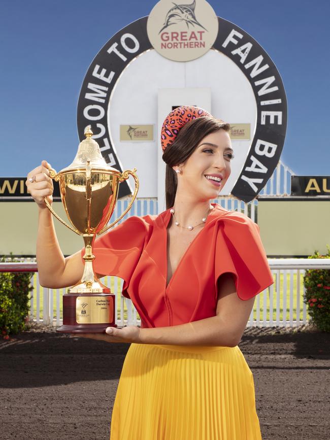 Lily North is the 2020 Darwin Cup Carnival Ambassador. Picture: Supplied