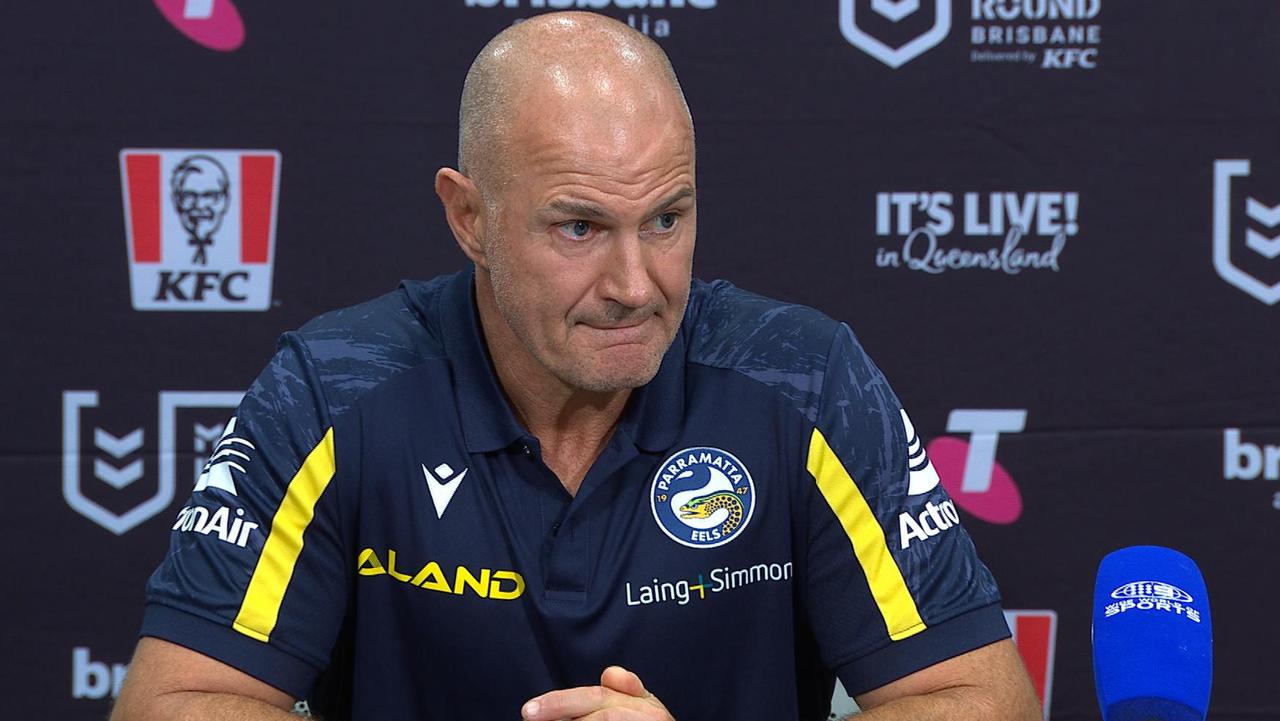Brad Arthur was frustrated with his side's start.