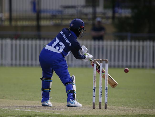 Zahra Afzal batting for Bankstown. Picture Warren Gannon Photography