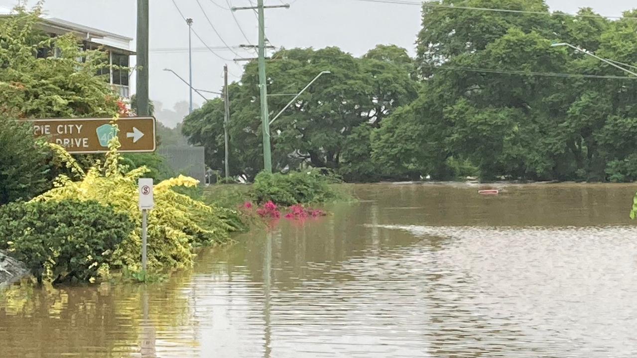 Gympie flood, Mary St, February 26. 2022