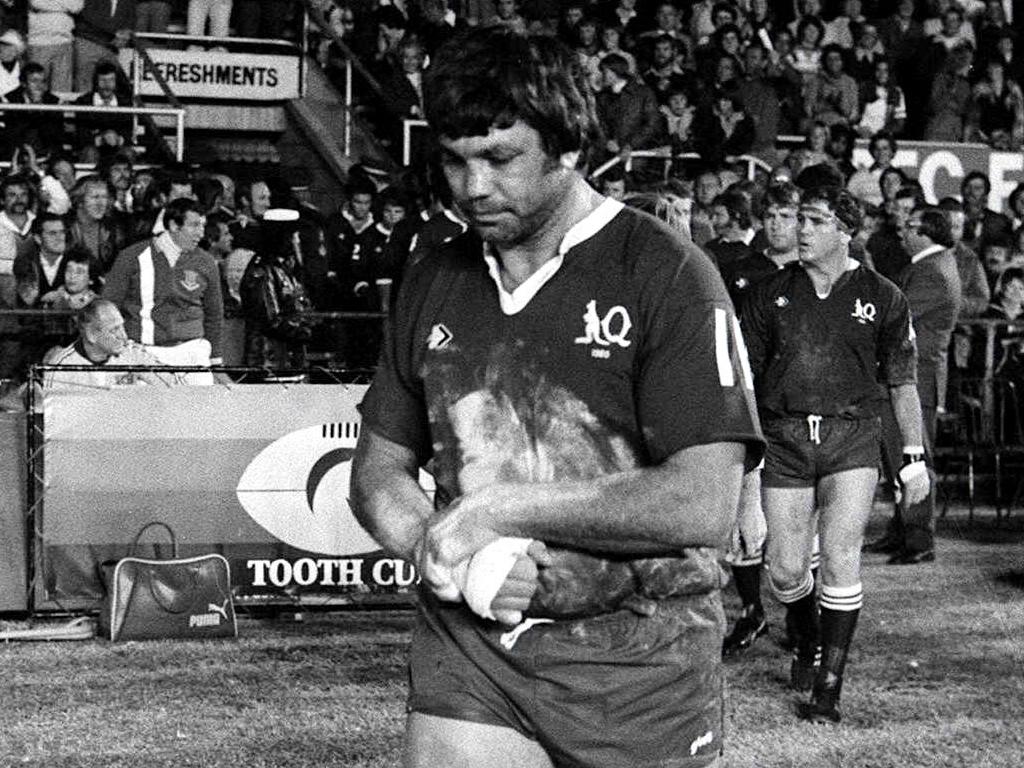 Arthur Beetson at Lang Park.
