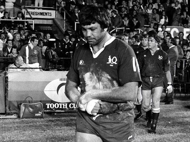 Arthur Beetson at Lang Park.